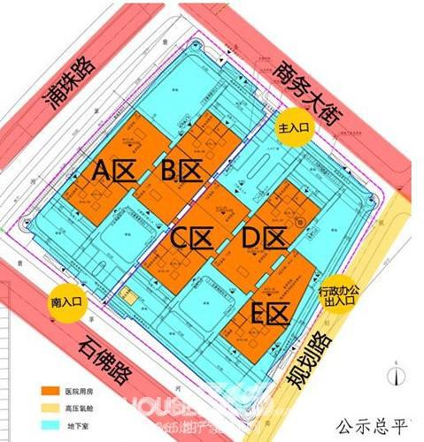 浦口新城医疗中心 资料图片